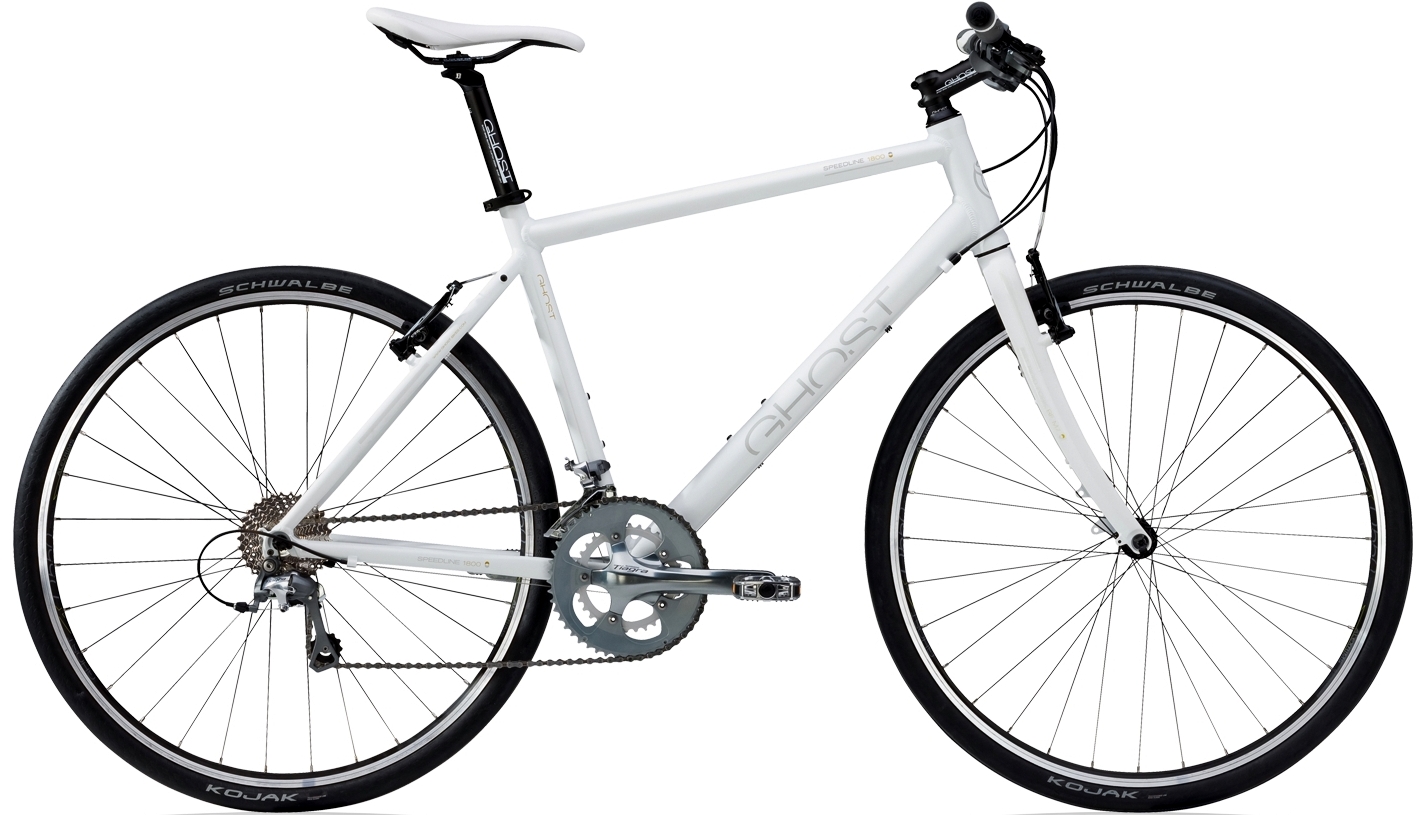Кроссовый велосипед Ghost Speedline 1800 white/grey/mustard (2012)