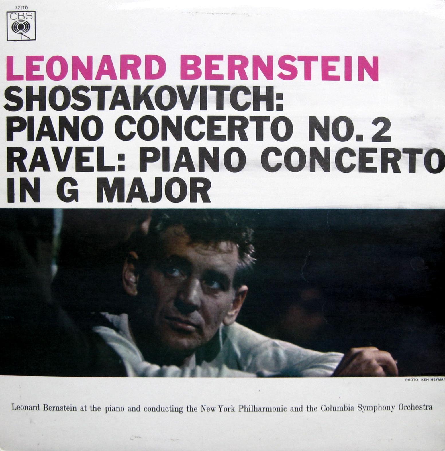 Виниловая пластинка Pro-ject Leonard Bernstein - Shostakovich: Piano Concerto №2 & Ravel: Piano Concerto in G Major