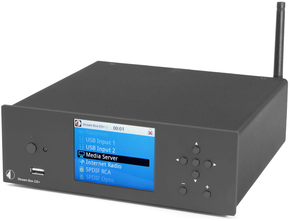 Сетевой аудиопроигрыватель Pro-ject Stream Box DS+ Black