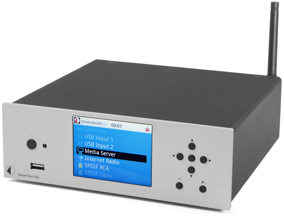 Сетевой аудиопроигрыватель Pro-ject Stream Box DS+ Silver